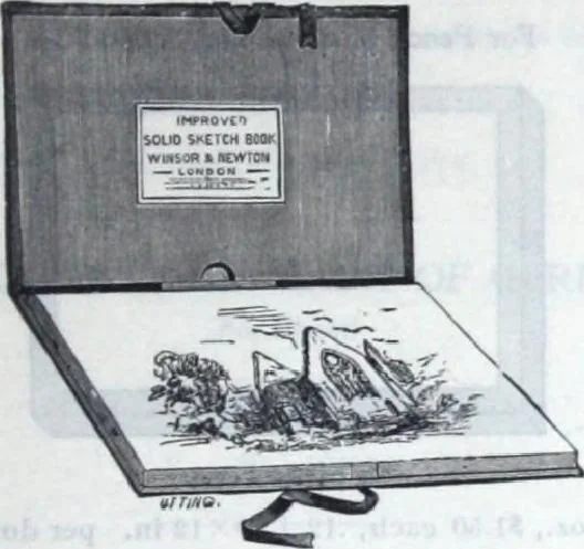 An illustration from Descriptive catalogue 1914 : Frost & Adams Co. importers and dealers in artists' materials, architects', engineers' draughtsmen's supplies, mathematical instruments and pyrography requisites., 1914, leaf 470