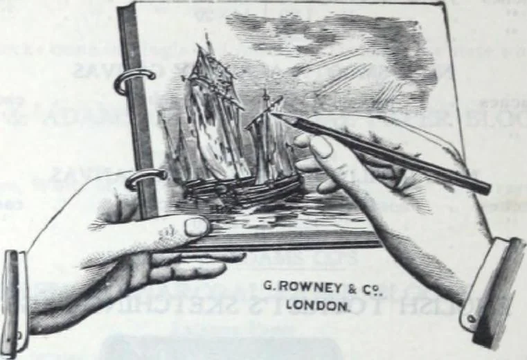 An illustration from Descriptive catalogue 1914 : Frost & Adams Co. importers and dealers in artists' materials, architects', engineers' draughtsmen's supplies, mathematical instruments and pyrography requisites., 1914, leaf 475