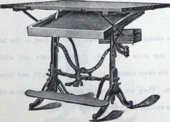 An illustration from Descriptive catalogue 1914 : Frost & Adams Co. importers and dealers in artists' materials, architects', engineers' draughtsmen's supplies, mathematical instruments and pyrography requisites., 1914, leaf 522