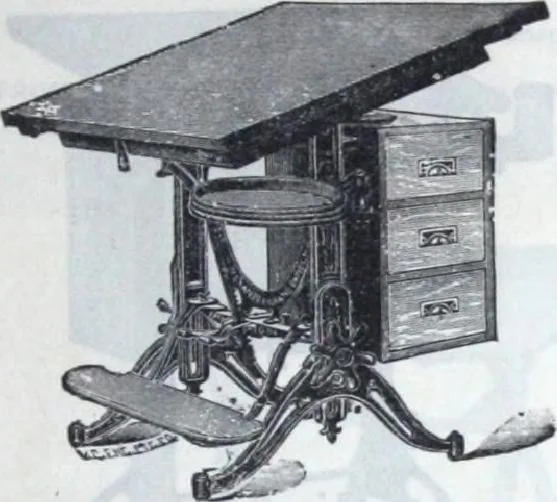 An illustration from Descriptive catalogue 1914 : Frost & Adams Co. importers and dealers in artists' materials, architects', engineers' draughtsmen's supplies, mathematical instruments and pyrography requisites., 1914, leaf 524