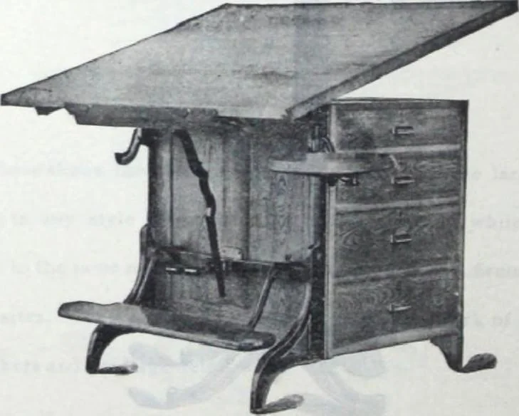 An illustration from Descriptive catalogue 1914 : Frost & Adams Co. importers and dealers in artists' materials, architects', engineers' draughtsmen's supplies, mathematical instruments and pyrography requisites., 1914, leaf 525