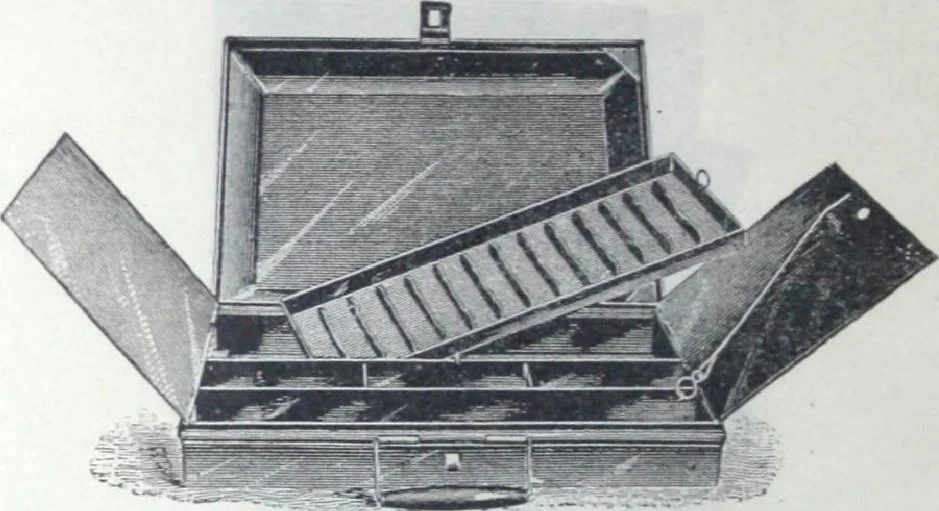 An illustration from Descriptive catalogue 1914 : Frost & Adams Co. importers and dealers in artists' materials, architects', engineers' draughtsmen's supplies, mathematical instruments and pyrography requisites., 1914, leaf 53