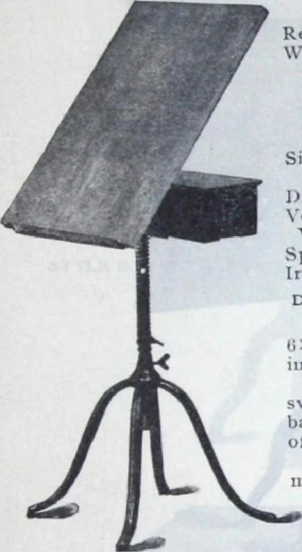 An illustration from Descriptive catalogue 1914 : Frost & Adams Co. importers and dealers in artists' materials, architects', engineers' draughtsmen's supplies, mathematical instruments and pyrography requisites., 1914, leaf 532