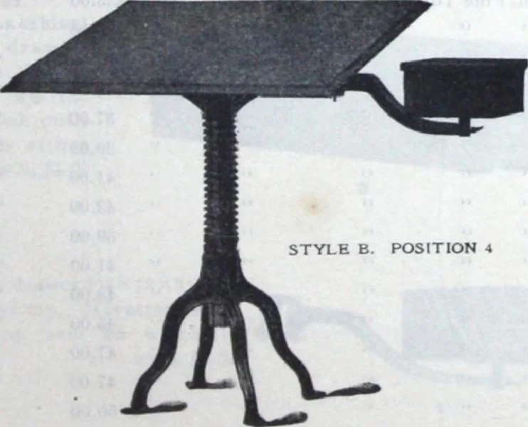 An illustration from Descriptive catalogue 1914 : Frost & Adams Co. importers and dealers in artists' materials, architects', engineers' draughtsmen's supplies, mathematical instruments and pyrography requisites., 1914, leaf 534