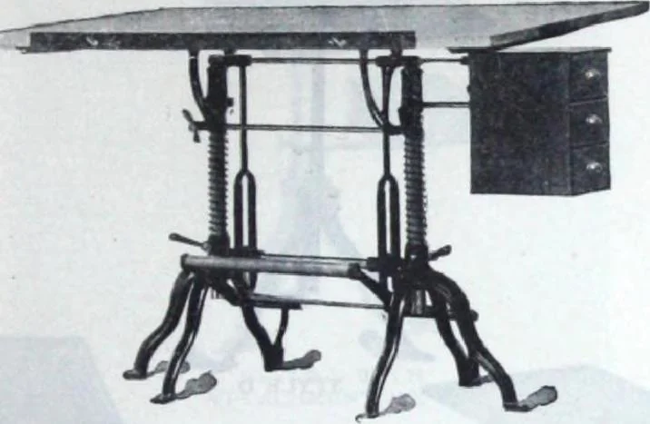 An illustration from Descriptive catalogue 1914 : Frost & Adams Co. importers and dealers in artists' materials, architects', engineers' draughtsmen's supplies, mathematical instruments and pyrography requisites., 1914, leaf 538