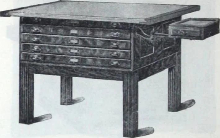 An illustration from Descriptive catalogue 1914 : Frost & Adams Co. importers and dealers in artists' materials, architects', engineers' draughtsmen's supplies, mathematical instruments and pyrography requisites., 1914, leaf 543