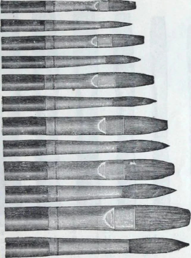 An illustration from Descriptive catalogue 1914 : Frost & Adams Co. importers and dealers in artists' materials, architects', engineers' draughtsmen's supplies, mathematical instruments and pyrography requisites., 1914, leaf 676