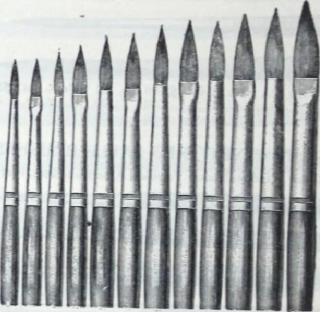 An illustration from Descriptive catalogue 1914 : Frost & Adams Co. importers and dealers in artists' materials, architects', engineers' draughtsmen's supplies, mathematical instruments and pyrography requisites., 1914, leaf 683