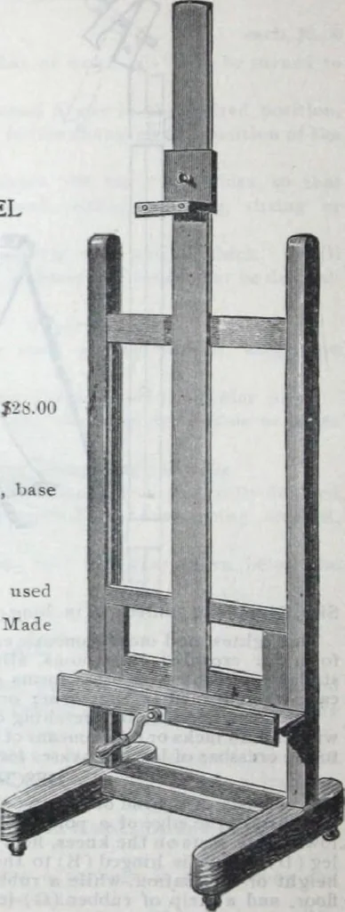 An illustration from Descriptive catalogue 1914 : Frost & Adams Co. importers and dealers in artists' materials, architects', engineers' draughtsmen's supplies, mathematical instruments and pyrography requisites., 1914, leaf 81