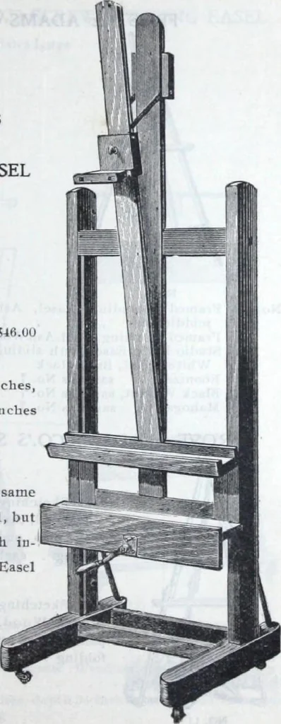 An illustration from Descriptive catalogue 1914 : Frost & Adams Co. importers and dealers in artists' materials, architects', engineers' draughtsmen's supplies, mathematical instruments and pyrography requisites., 1914, leaf 82