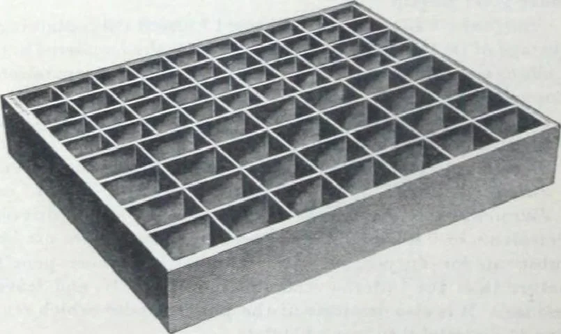 An illustration from Descriptive catalogue 1914 : Frost & Adams Co. importers and dealers in artists' materials, architects', engineers' draughtsmen's supplies, mathematical instruments and pyrography requisites., 1914, leaf 9
