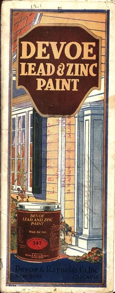 An illustration from Devoe lead and zinc paint., 1925, leaf 0