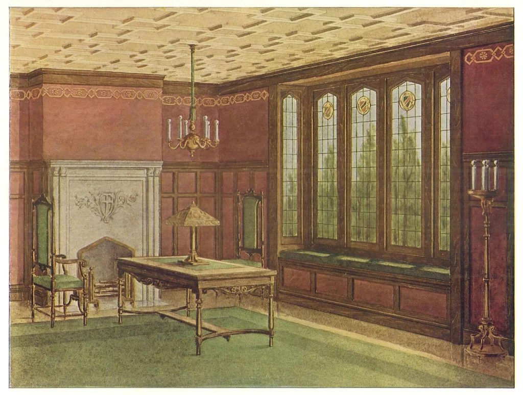 An illustration from Devoe velour finish, leaf 12