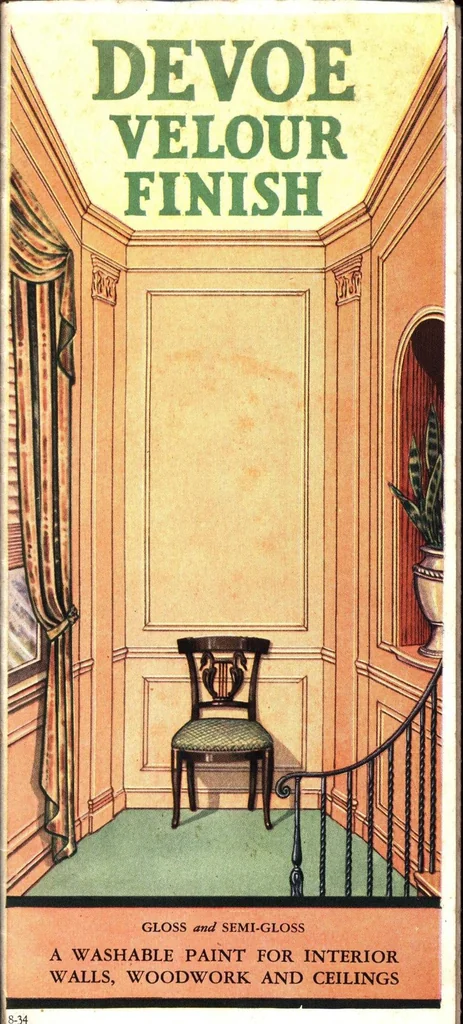 An illustration from Devoe velour finish., 1928, leaf 0