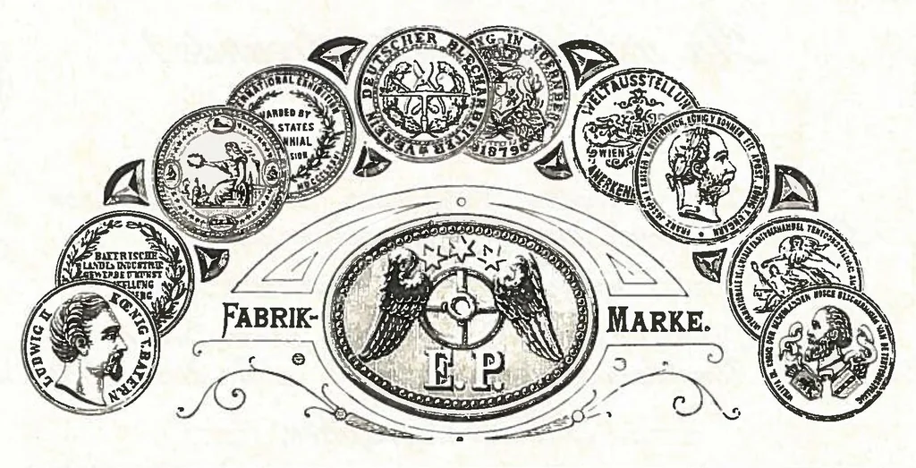 An illustration from Preisliste über optische, mechanische und elektrische Waren, Physikalische Spiele und Lehrmittel: Abteilung I. Laterna Magica, Projektions-Apparate, Postkarten-Cameras, Kinematographen, Lupen und Lesegläser, Extra-Laterna Magica-Bilder und bewegliche Verwandlungsbilder, Films, 1914, leaf 0