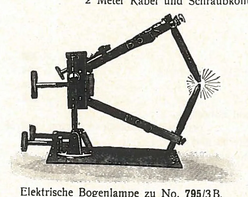 An illustration from Preisliste über optische, mechanische und elektrische Waren, Physikalische Spiele und Lehrmittel: Abteilung I. Laterna Magica, Projektions-Apparate, Postkarten-Cameras, Kinematographen, Lupen und Lesegläser, Extra-Laterna Magica-Bilder und bewegliche Verwandlungsbilder, Films, 1914, leaf 24