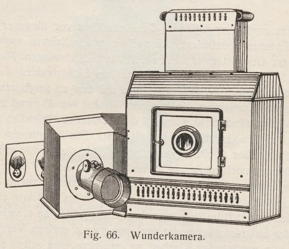 An illustration from Die Projektions-Kunst, 1909, leaf 137