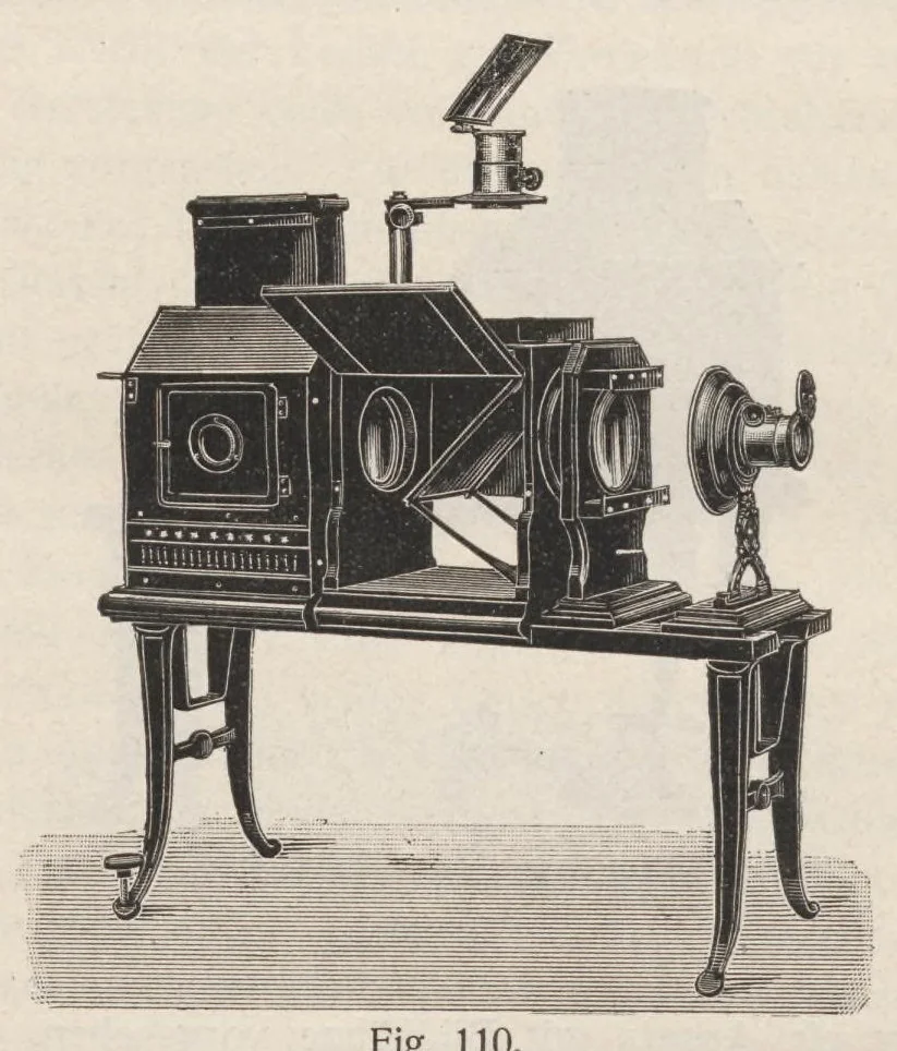 An illustration from Die Projektions-Kunst, 1909, leaf 227