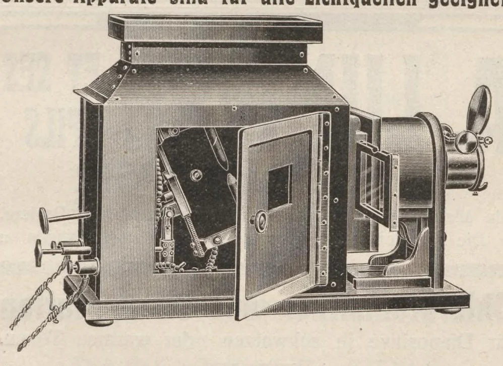 An illustration from Die Projektions-Kunst, 1909, leaf 310