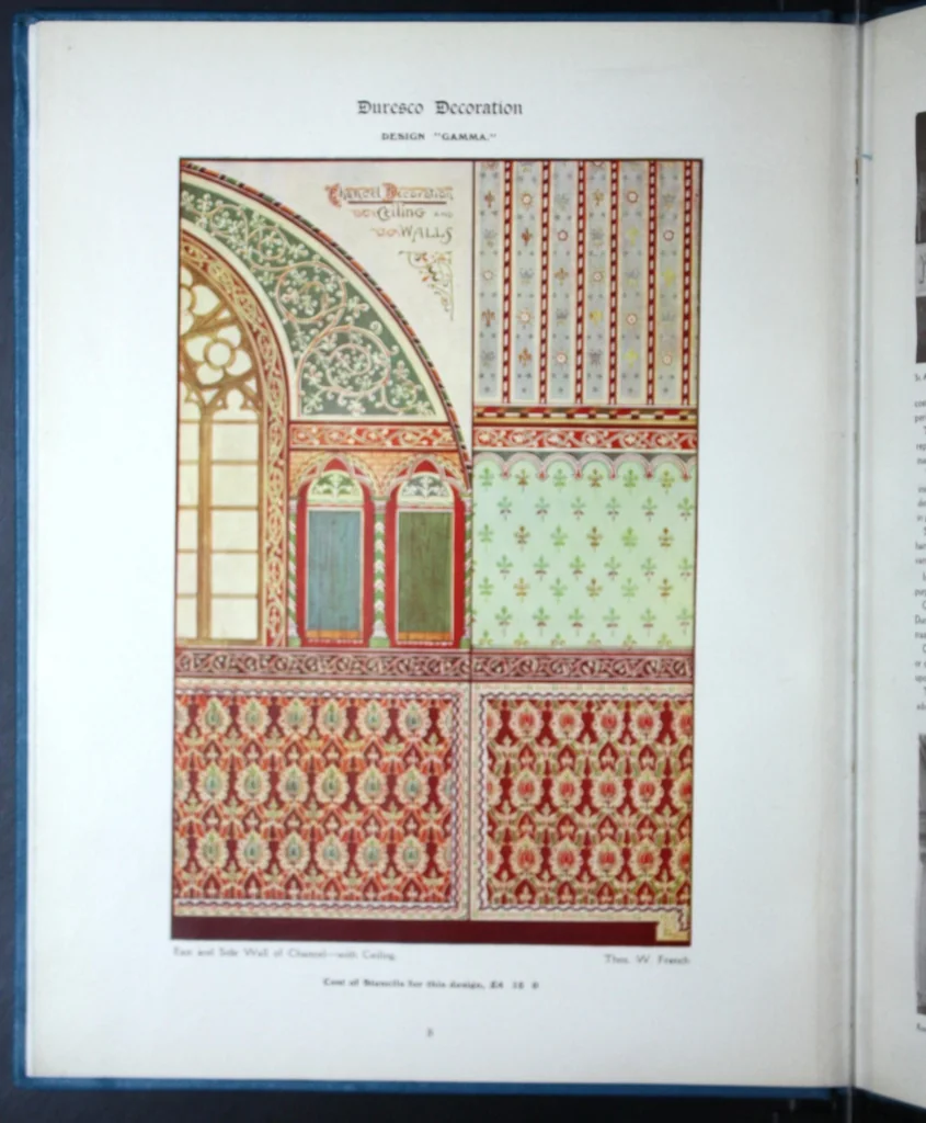 An illustration from Duresco : the XXth century mural decoration., 1907, leaf 17