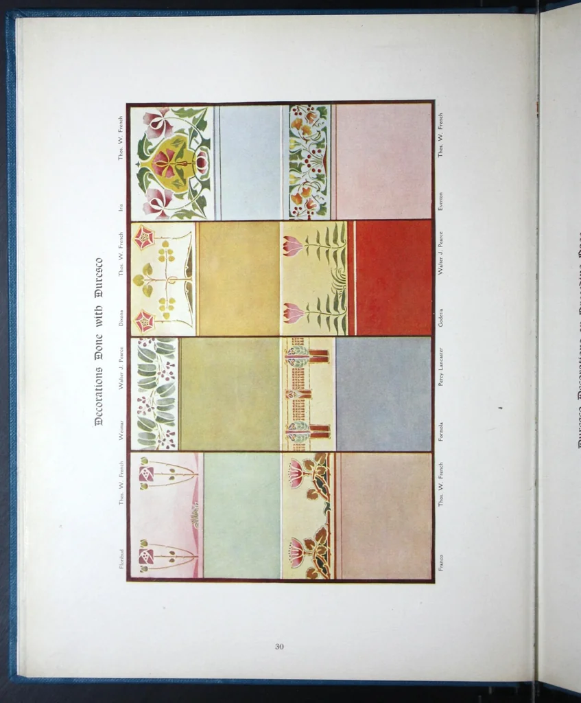 An illustration from Duresco : the XXth century mural decoration., 1907, leaf 39