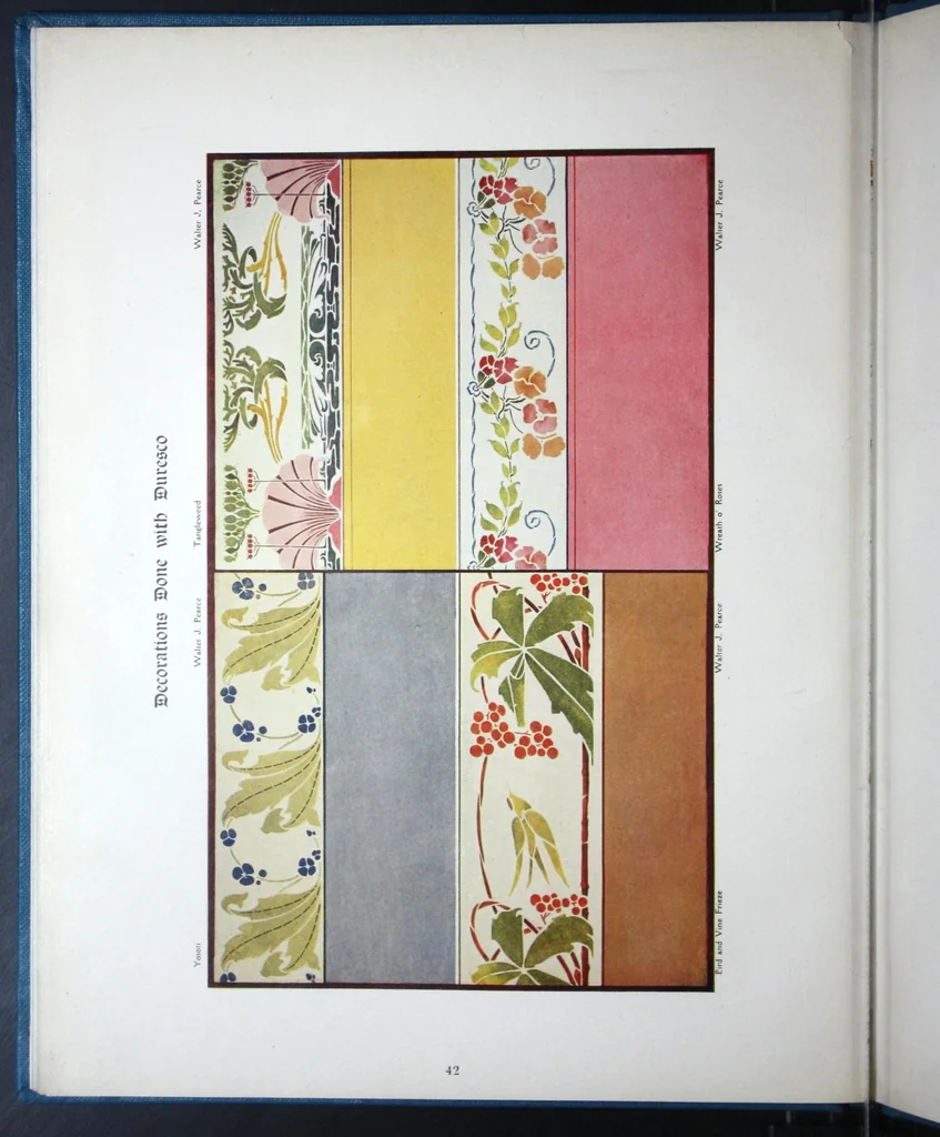 An illustration from Duresco : the XXth century mural decoration., 1907, leaf 51