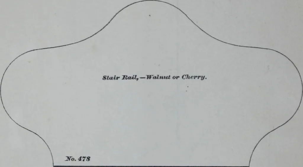 An illustration from Dominion Moulding Book, 1874, leaf 48