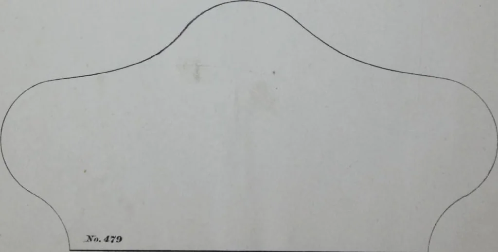 An illustration from Dominion Moulding Book, 1874, leaf 48