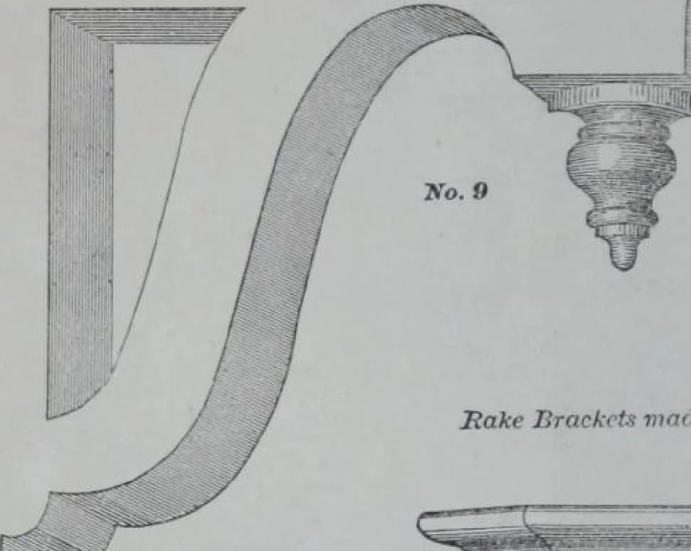 An illustration from Dominion Moulding Book, 1874, leaf 66