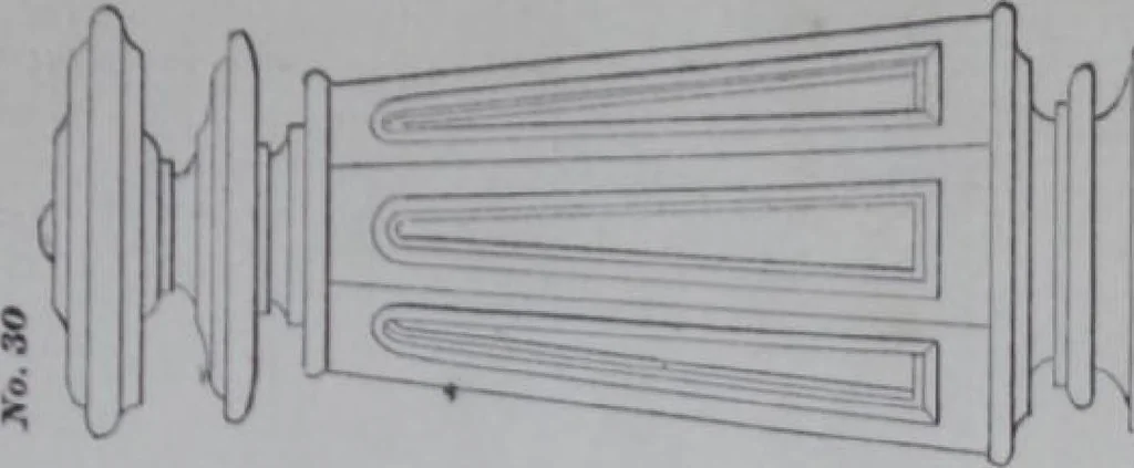 An illustration from Dominion Moulding Book, 1874, leaf 75
