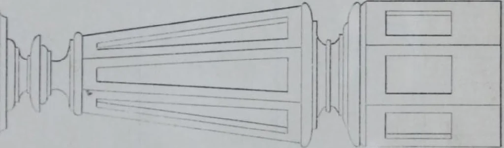 An illustration from Dominion Moulding Book, 1874, leaf 75