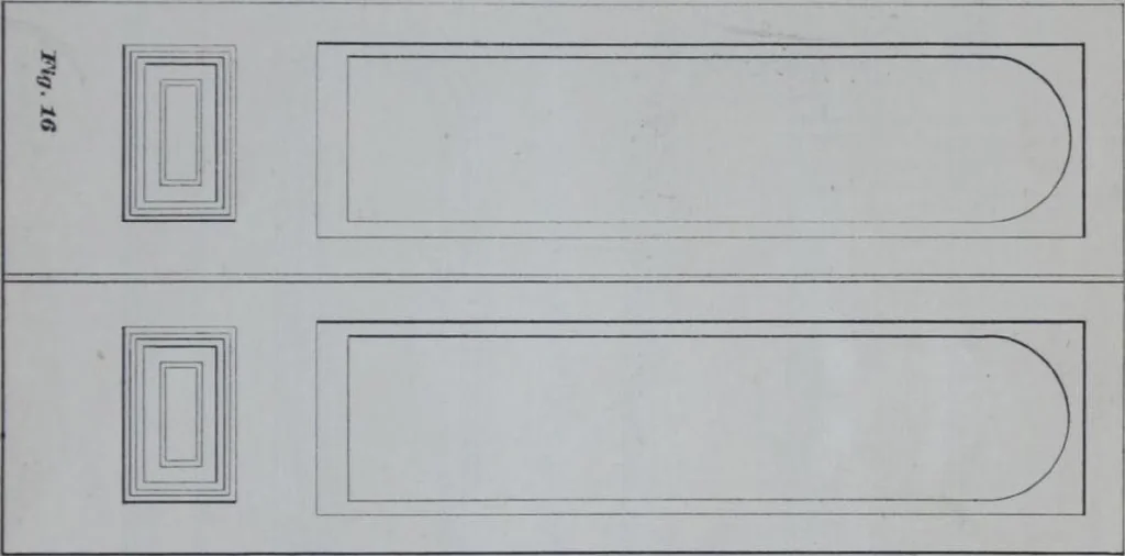 An illustration from Dominion Moulding Book, 1874, leaf 79