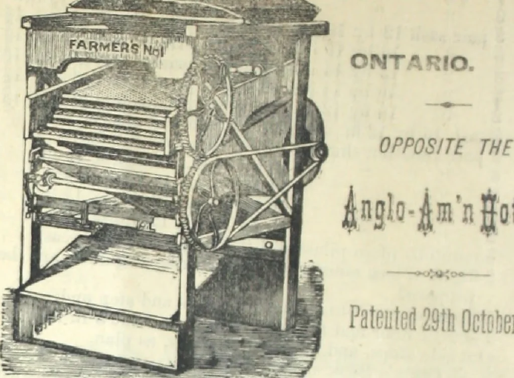 An illustration from Dominion moulding book ... containing sections (full size) of moldings, architraves, pew and stair railings, brackets, pickets, lattice ..., 1874, leaf 5
