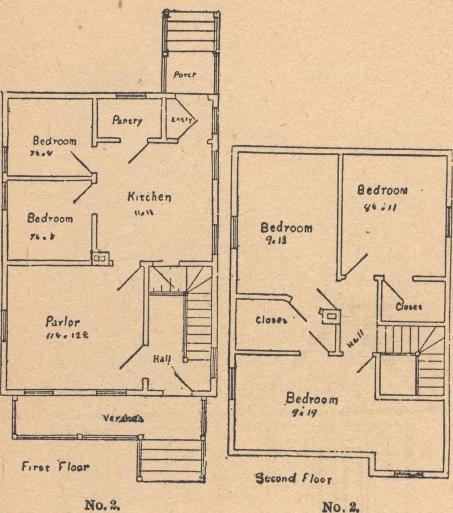 An illustration from The complete house builder with hints on building, 1890, leaf 101