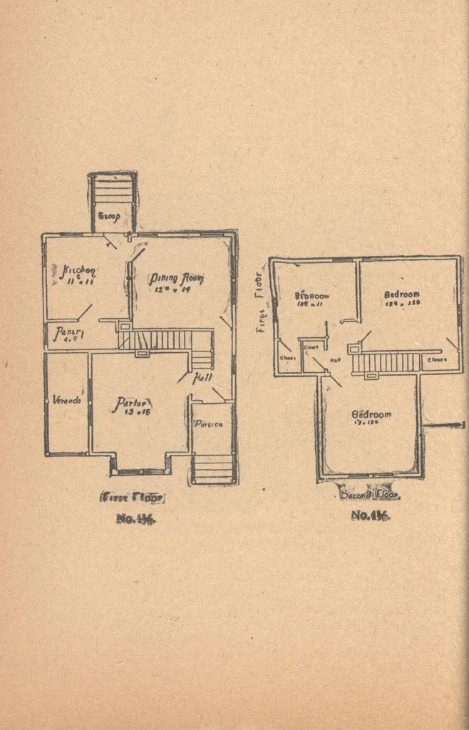An illustration from The complete house builder with hints on building, 1890, leaf 107