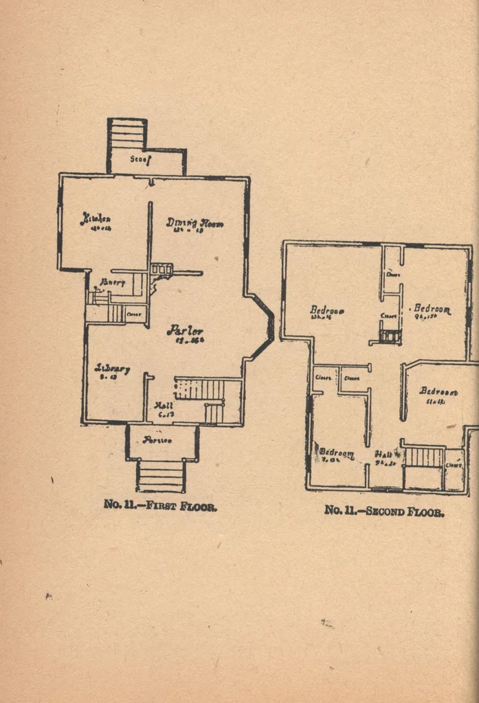 An illustration from The complete house builder with hints on building, 1890, leaf 121