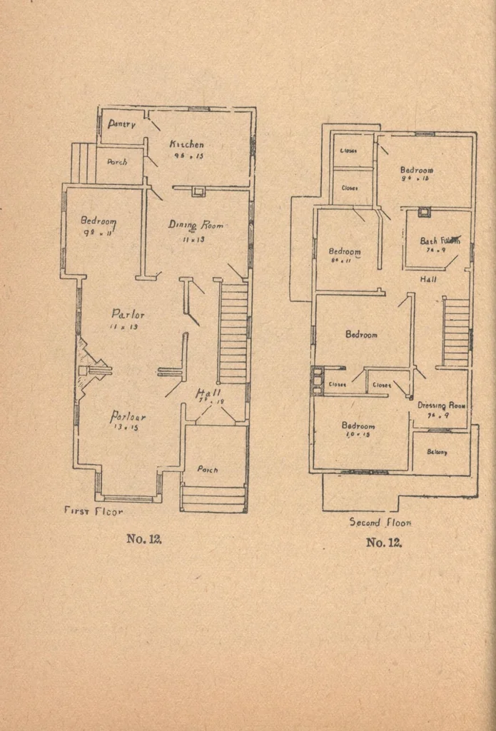 An illustration from The complete house builder with hints on building, 1890, leaf 123