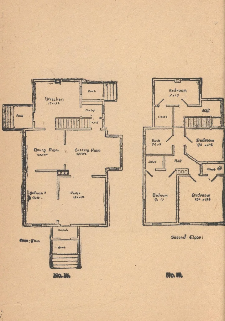 An illustration from The complete house builder with hints on building, 1890, leaf 135