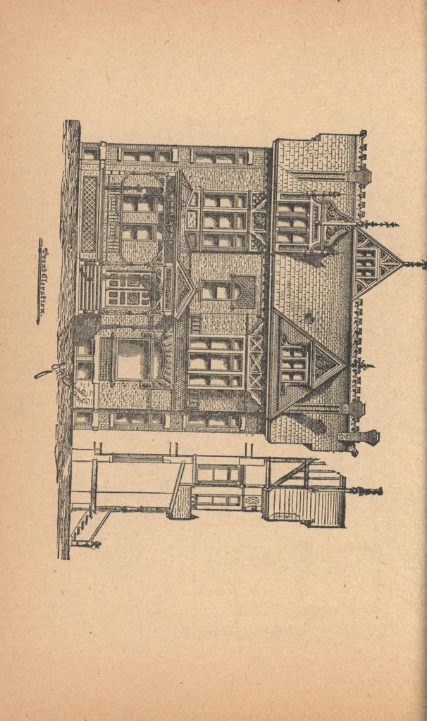 An illustration from The complete house builder with hints on building, 1890, leaf 85