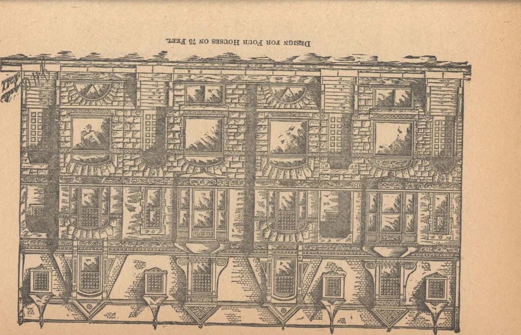 An illustration from The complete house builder with hints on building, 1890, leaf 95