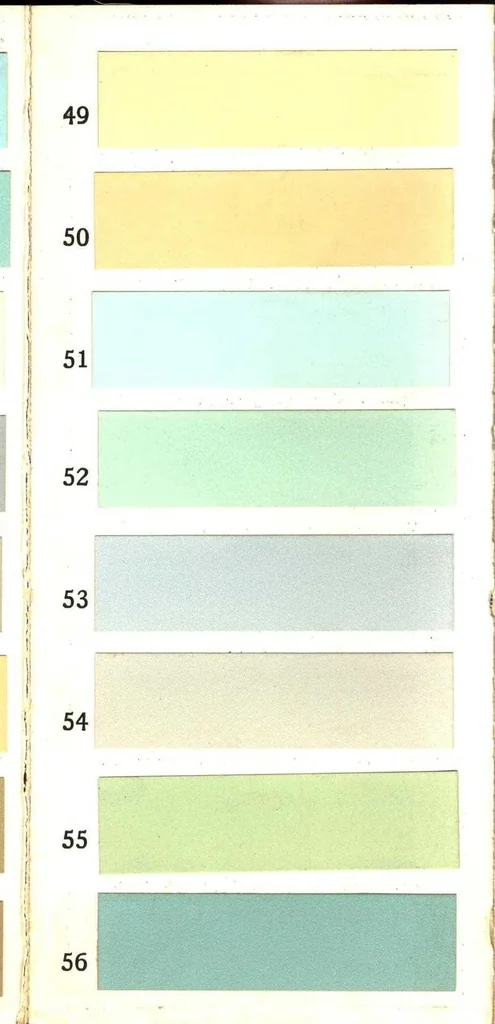 An illustration from Dutch boy white lead color guide for painters., 1927, leaf 17