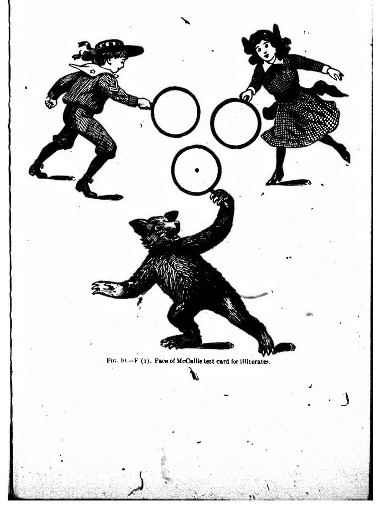 An illustration from ERIC ED541333: The Eyesight of School Children: Defective Vision as Related to School Environment, and Methods of Prevention and Correction. Bulletin, 1919, No. 65, 1920, leaf 123