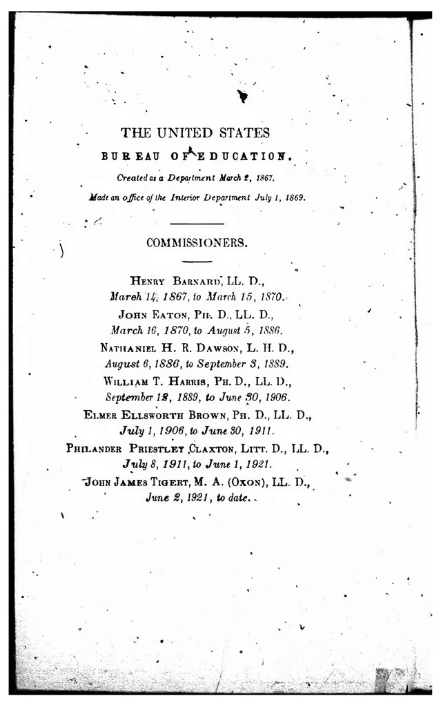 An illustration from ERIC ED541459: Biennial Survey of Education, 1916-18. Volume I. Bulletin, 1919, No. 88, 1921, leaf 1