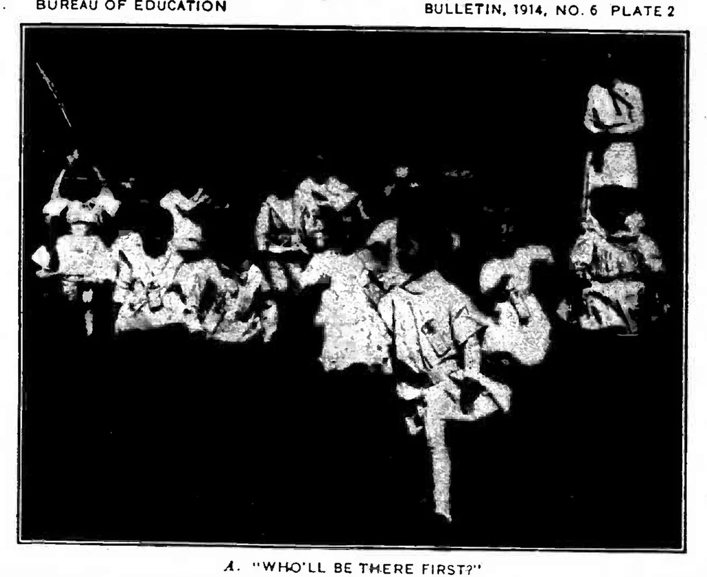 An illustration from ERIC ED541624: Kindergartens in the United States: Statistics and Present Problems. Bulletin, 1914, No. 6. Whole Number 577, 1914, leaf 95