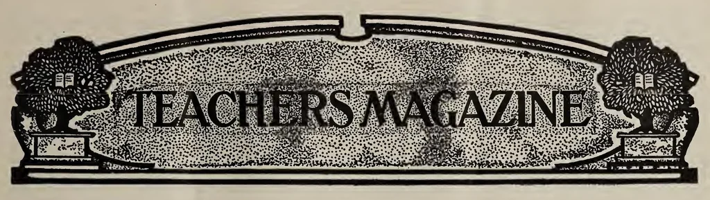An illustration from ERIC ED622652: Teachers Magazine. Volume XXXII This document contains issues of "Teachers Magazine" from September 1909 to June 1910, published monthly except July and August. Issues typically include sections with music, plays, songs, poems, and games; a calendar for the month; monthly plans; and sections on picture study; current-events classroom talks; grade work; books; and miscellaneous topics. [This volume was published by A. S. Barnes &amp; Company, Publishers. Cover title varies: "Teachers Magazine: For Primary Grades."], 1910, leaf 334