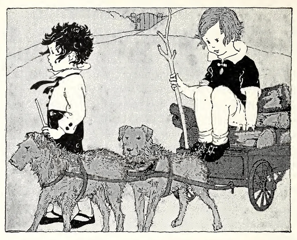 An illustration from ERIC ED623122: Essential Language Habits: A New Edition in Color. Book One, 1929, leaf 117