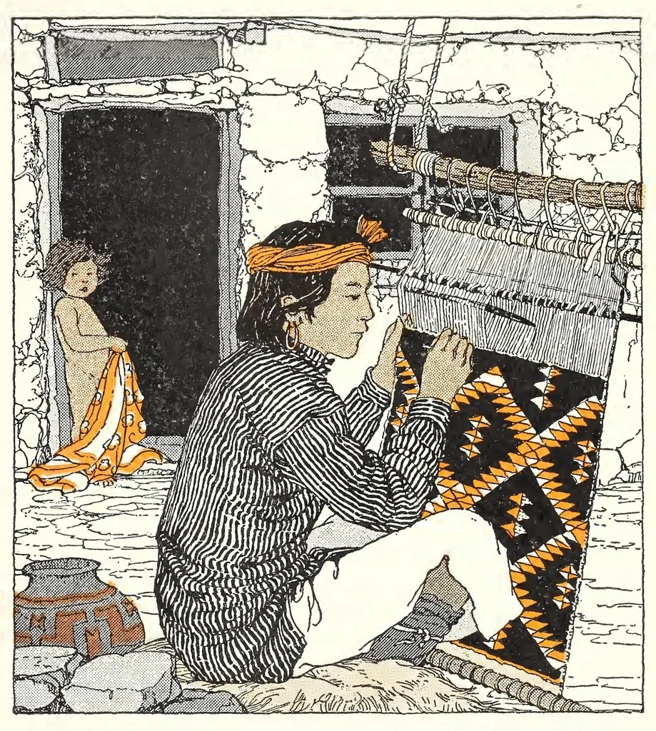 An illustration from ERIC ED623122: Essential Language Habits: A New Edition in Color. Book One, 1929, leaf 170
