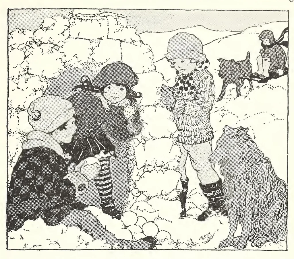 An illustration from ERIC ED623122: Essential Language Habits: A New Edition in Color. Book One, 1929, leaf 76