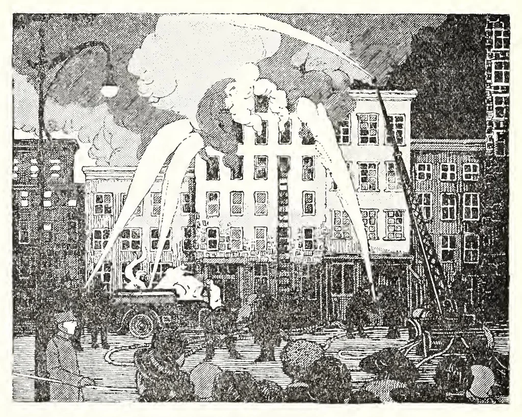 An illustration from ERIC ED623124: Essential Language Habits: A New Edition in Color. Book Two, 1929, leaf 111