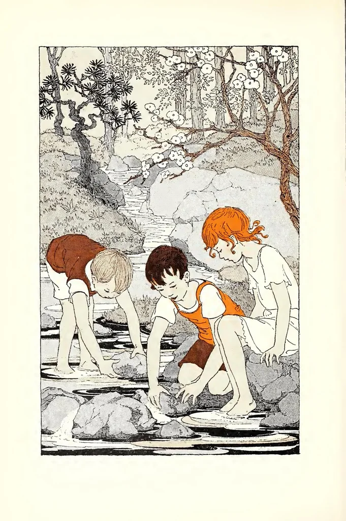 An illustration from ERIC ED623124: Essential Language Habits: A New Edition in Color. Book Two, 1929, leaf 13